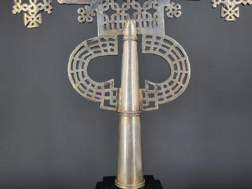 Kruis - Legering - 1850-1900 - Koptisch kruis, Antiek en Kunst, Antiek | Boeken en Manuscripten