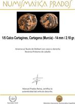 Hispanie, Cartagonova 1/5 Calco con influencia indígena