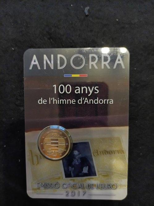 Andorra. 2 Euro 2017/2022 Himne + Charlemagne (2 coins), Postzegels en Munten, Munten | Europa | Euromunten