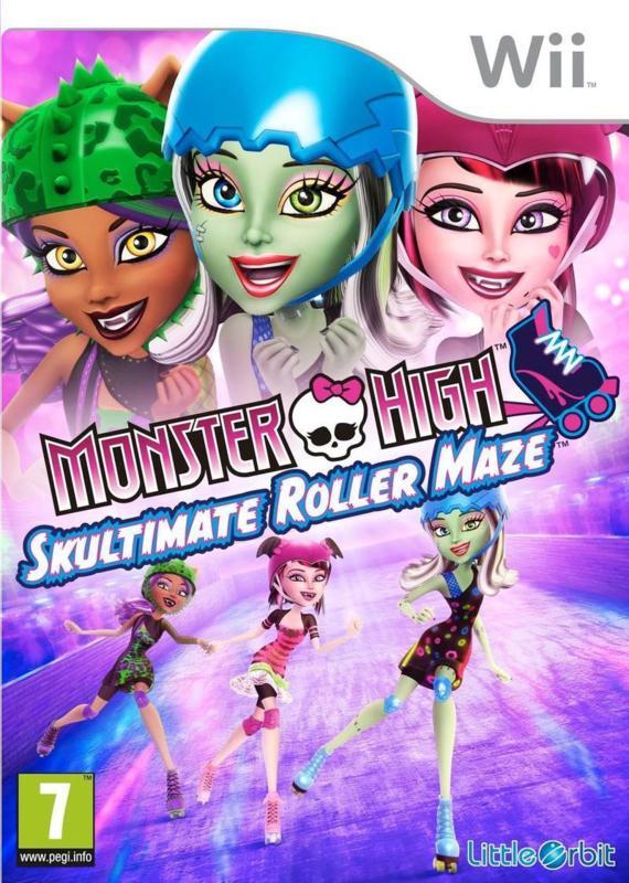 Monster High Skultimate Roller Maze (Nintendo wii nieuw), Games en Spelcomputers, Spelcomputers | Nintendo Wii, Ophalen of Verzenden