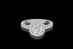 Ring - 14 karaat Witgoud - 3.01ct. tw. Diamant (Lab-grown) -, Nieuw