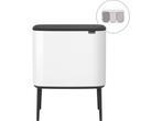 Brabantia Bo Touch Bin - Prullenbak - 3 x 11 liter -, Huis en Inrichting, Verzenden, Zo goed als nieuw