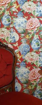 Oosterse stof met antieke vazen - 300x280cm - rood - Textiel, Antiek en Kunst