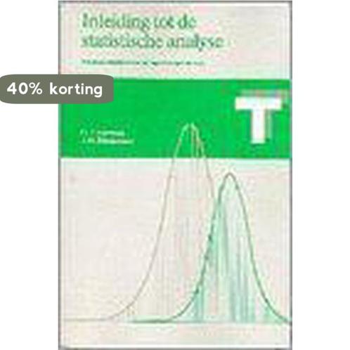 Inleiding tot de statistische analyse 9789023605256, Boeken, Schoolboeken, Gelezen, Verzenden