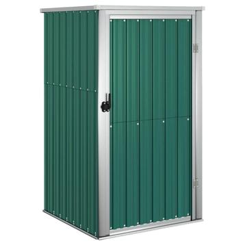 Tuinhuis Staal Groen | Tweede Kansje | OP = OP! beschikbaar voor biedingen