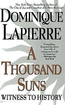 A Thousand Suns  Lapierre, Dominique  Book, Livres, Livres Autre, Envoi