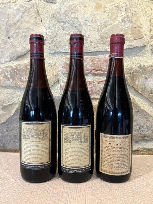 1963 x2 Bertani & 1969 Santi - Amarone della Valpolicella -, Verzamelen, Wijnen