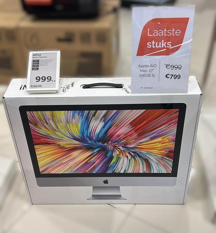 Apple iMac (2020) 27 Retina 5K i5 256 Go, Computers en Software, Apple Desktops, 3 tot 4 Ghz, iMac, SSD, Zo goed als nieuw, 8 GB