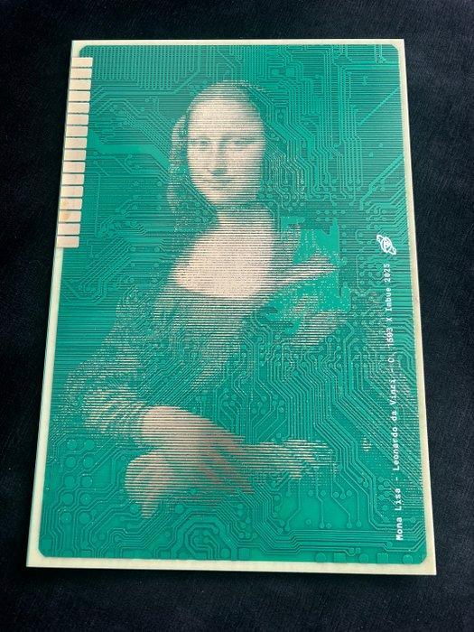 Imbue (1988) - Mona Lisa PCB (printed circuit board) 9/100, Antiek en Kunst, Kunst | Schilderijen | Modern