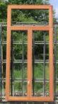 afzelia houten raam , chassis , venster 137 x 285