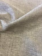 Tissu tissé doux, toucher pêche, gris clair - Tissu, Antiquités & Art