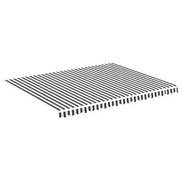 Luifeldoek 4,5x3,5m Antraciet/Wit | Retour Deal | 40% Kor... beschikbaar voor biedingen
