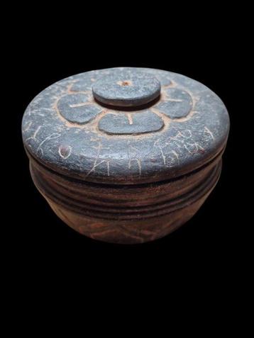 Gandhara Pierre - Shisht Reliquaire excessivement rare - 78