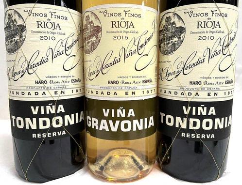 2015 R. López de Heredia: Viña Gravonia Crianza & 2010 Viña, Verzamelen, Wijnen