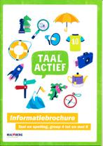 Taal Actief versie 5 Informatiebrochure, Boeken, Verzenden, Nieuw