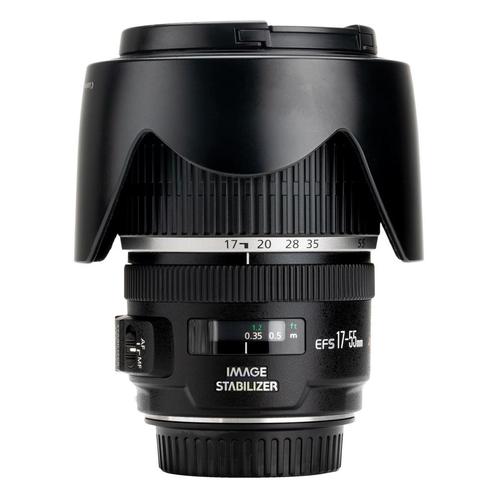 Canon EF-S 17-55mm f/2.8 IS USM met garantie, TV, Hi-fi & Vidéo, Photo | Lentilles & Objectifs, Envoi