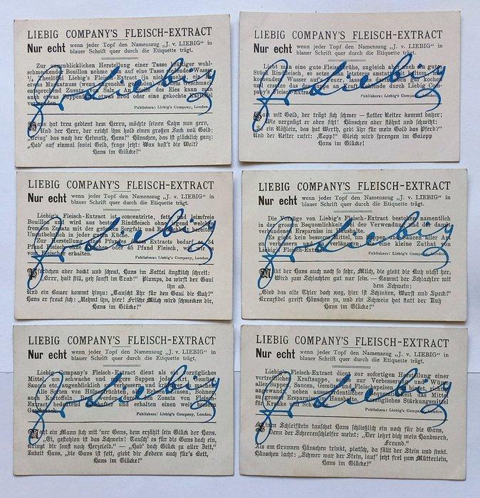 12 komplette Liebig Serien: Kategorie: Märchen – Sagen –, Verzamelen, Overige Verzamelen