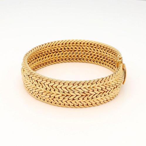 Armband - 18 karaat Geel goud, Handtassen en Accessoires, Armbanden