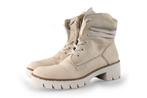 Rieker Veterboots in maat 41 Beige | 5% extra korting, Kleding | Dames, Schoenen, Verzenden, Beige, Overige typen, Gedragen