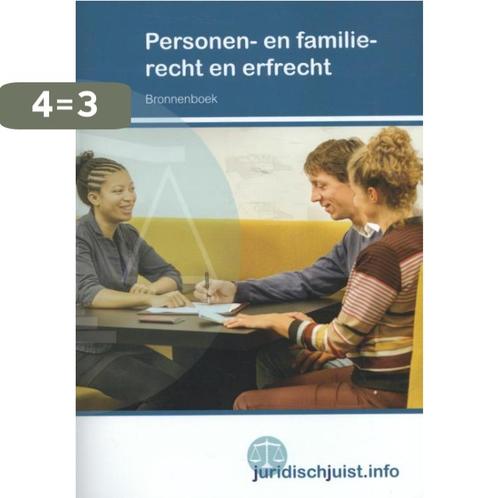 Personen- en familierecht en erfrecht / Bronnenboek / MBO, Boeken, Schoolboeken, Gelezen, Verzenden