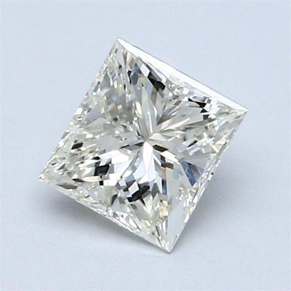 1 pcs Diamant (Natuurlijk) - 1.02 ct - Carré - H - SI1 -, Handtassen en Accessoires, Edelstenen