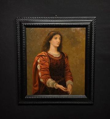 Italiaanse school (XX) - Ritratto nobile beschikbaar voor biedingen