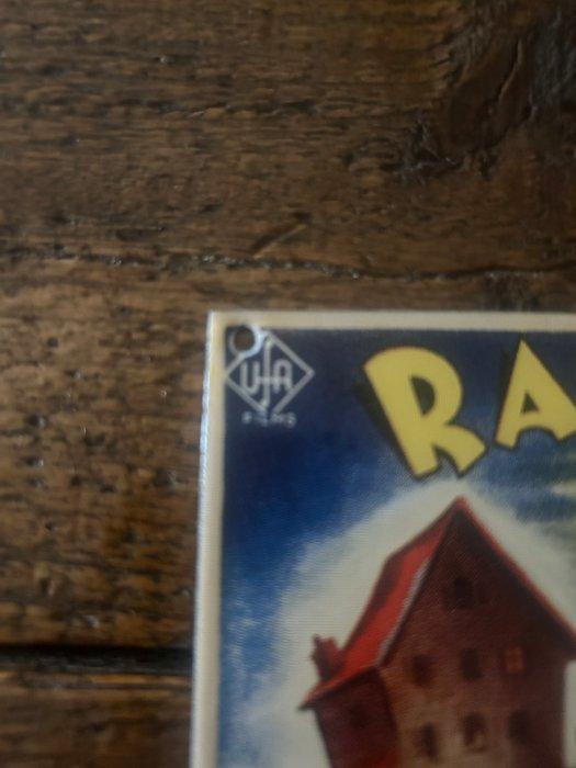 Emaillerie Belge - Emaille bordje les inconnus dans la, Antiek en Kunst, Antiek | Wandborden en Tegels