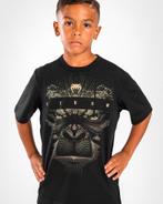 Venum Gorilla Jungle Katoenen T-shirt Kinderen Zwart Zand, Nieuw, Maat 46 (S) of kleiner, Venum, Vechtsport