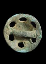 Âge du bronze européen Bronze Boucle de boss en dôme (Sans, Antiek en Kunst