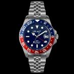 Ublast - Automatic Diver GMT - UBDGMJ40BUR - Jubilee Strap -, Handtassen en Accessoires, Horloges | Heren, Nieuw