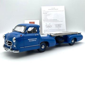 CMC 1:18 - Voiture miniature - Mercedes-Benz Renntransporter