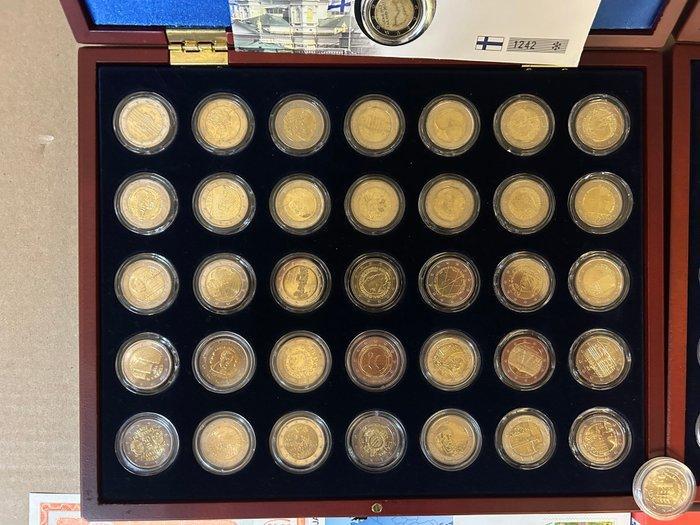 Europa. 2 Euro Various Years (79 Münzen + Banknoten) (Zonder, Postzegels en Munten, Munten | Europa | Euromunten