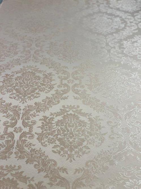 San Leucio - Luxe vintage ivoor jacquard empire stof -, Antiek en Kunst, Antiek | Tapijten, Tafelkleden en Textiel