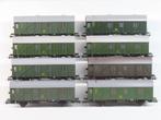 Roco H0 - 44255 - Modeltrein goederenwagon (8) - 8x 2-assige, Nieuw