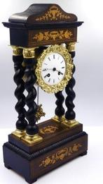 Pendule portique - Bois, Bronze, Laiton - 1850-1900