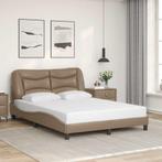 vidaXL Bedframe zonder matras Hvar kunstleer, Verzenden