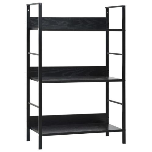 vidaXL Boekenkast met 3 schappen 60x27,6x90,5 cm bewerkt, Huis en Inrichting, Kasten | Boekenkasten, Nieuw, Verzenden