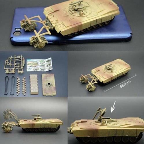 M1 Abrams Bouwkit 1:72 Schaalmodel - Amerikaanse Leger Tank, Hobby & Loisirs créatifs, Modélisme | Autre, Envoi