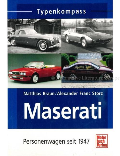 TYPENKOMPASS: MASERATI SEIT 1947, Boeken, Auto's | Boeken