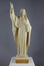 Beeldje - 45cm - Jezus met Heilig Hart - Gips