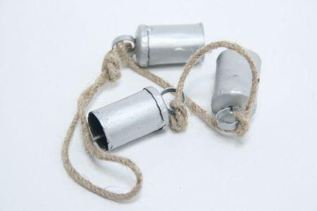 Actie kerstklok kerstbel christmasbell zink set 3  koebellen, Hobby en Vrije tijd, Knutselen, Nieuw