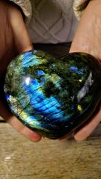 Labradorite Cœur magnifique de couleur bleu royal et or -