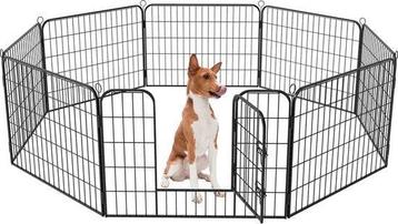 2eChoix | Avalo Puppy Run Ø210cm Pliable Noir - 8 panneaux beschikbaar voor biedingen