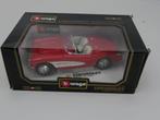 Schaal 1:18 Bburago 3034 Chevrolet Corvette 1957 #3156, Ophalen of Verzenden, Gebruikt