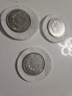 France. 10 Francs 1965/1967 Hercule (lot de 3 monnaies en