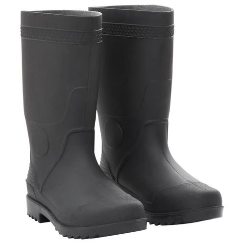vidaXL Regenlaarzen maat 38 PVC zwart, Watersport en Boten, Hengelsport | Algemeen, Nieuw, Verzenden