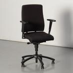Interstuhl Y152 bureaustoel, zwart, 1D armleggers, Nieuw, Ophalen of Verzenden