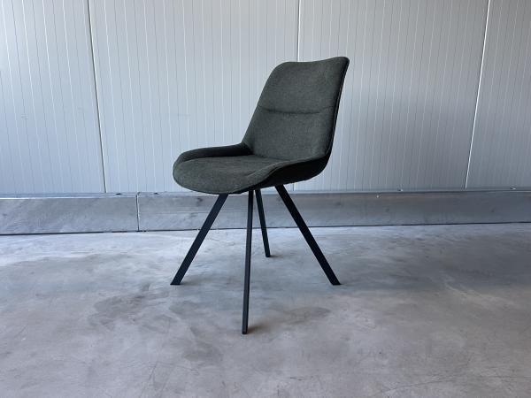 Veiling - Stoel Abba (set van 4) Stof - Groen- Forest, Huis en Inrichting, Stoelen