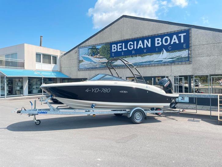 Searay 190 SPX Bowrider, Watersport en Boten, Speedboten, Buitenboordmotor, 120 tot 200 pk, 3 tot 6 meter, Benzine, Zo goed als nieuw