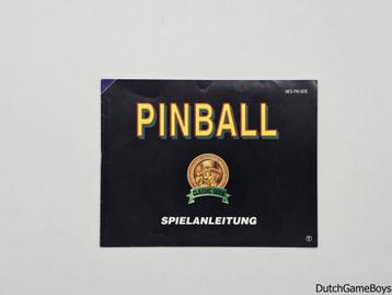 Nintendo NES - Black Box - Pinball - NOE - Manual, Verzenden